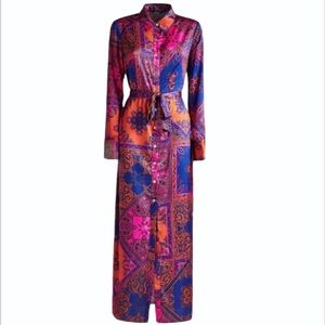 Marciano kimono silk texture